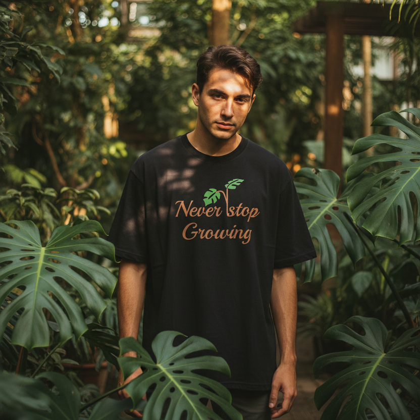 Never Stop Growing Lifestyle Image